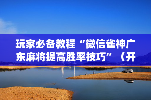 玩家必备教程“微信雀神广东麻将提高胜率技巧”（开挂辅助脚本)