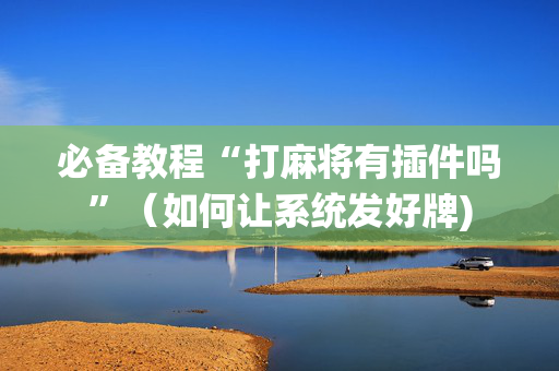 必备教程“打麻将有插件吗”（如何让系统发好牌)