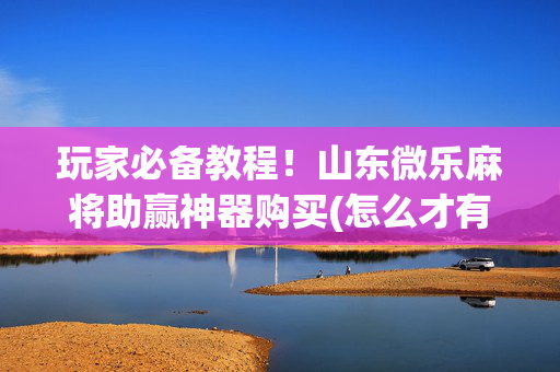 玩家必备教程！山东微乐麻将助赢神器购买(怎么才有赢的几率)