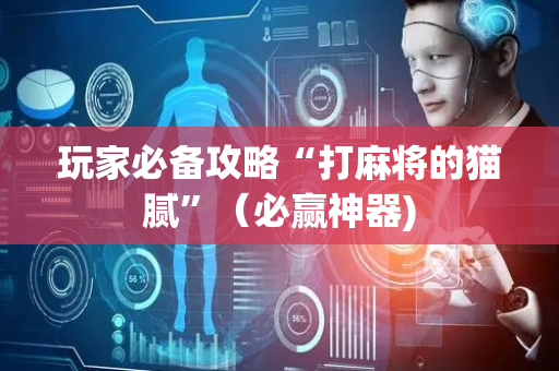 玩家必备攻略“打麻将的猫腻”（必赢神器)