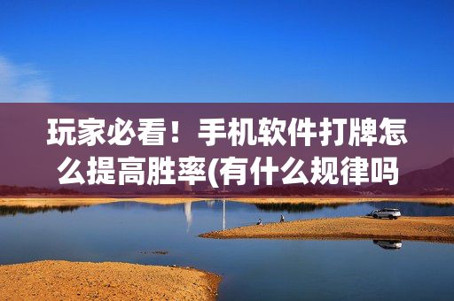 玩家必看！手机软件打牌怎么提高胜率(有什么规律吗)