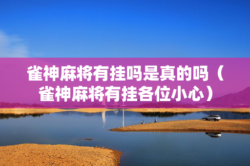 雀神麻将有挂吗是真的吗（雀神麻将有挂各位小心）