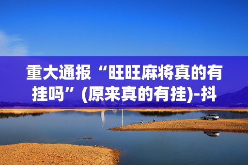 重大通报“旺旺麻将真的有挂吗”(原来真的有挂)-抖音