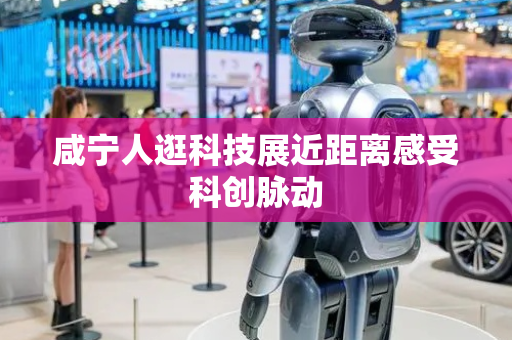 咸宁人逛科技展近距离感受科创脉动