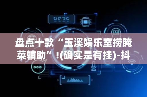 盘点十款“玉溪娱乐室捞腌菜辅助”!(确实是有挂)-抖音