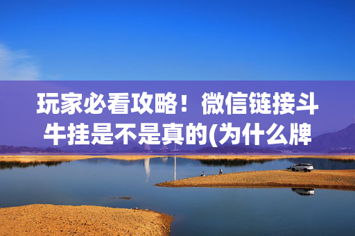 玩家必看攻略！微信链接斗牛挂是不是真的(为什么牌一直很差)