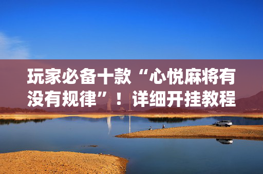 玩家必备十款“心悦麻将有没有规律”！详细开挂教程（确实真的有挂)-抖音