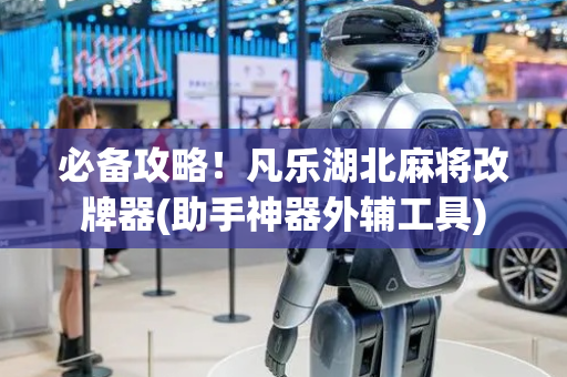 必备攻略！凡乐湖北麻将改牌器(助手神器外辅工具)