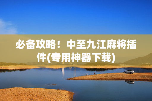 必备攻略！中至九江麻将插件(专用神器下载)