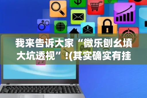 我来告诉大家“微乐刨幺填大坑透视”!(其实确实有挂)-抖音