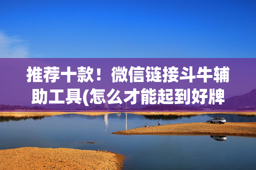 推荐十款！微信链接斗牛辅助工具(怎么才能起到好牌)