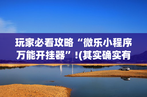 玩家必看攻略“微乐小程序万能开挂器”!(其实确实有挂)-抖音