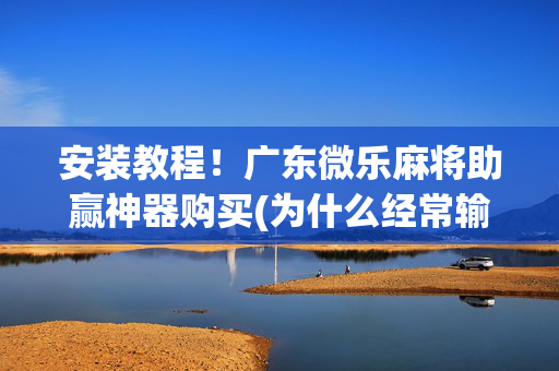安装教程！广东微乐麻将助赢神器购买(为什么经常输)