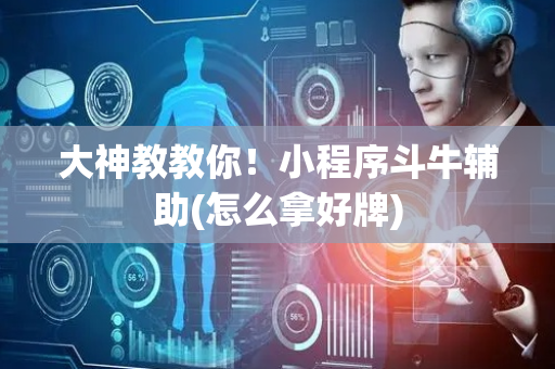 大神教教你！小程序斗牛辅助(怎么拿好牌)