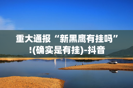 重大通报“新黑鹰有挂吗”!(确实是有挂)-抖音