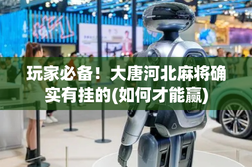 玩家必备！大唐河北麻将确实有挂的(如何才能赢)