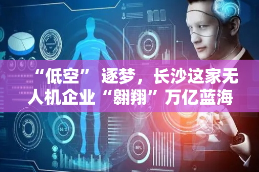 “低空” 逐梦，长沙这家无人机企业“翱翔”万亿蓝海