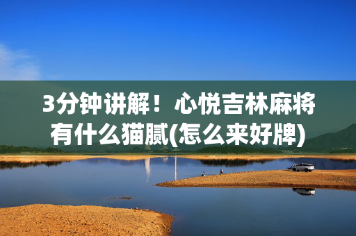 3分钟讲解！心悦吉林麻将有什么猫腻(怎么来好牌)