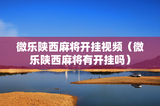 微乐陕西麻将开挂视频（微乐陕西麻将有开挂吗）