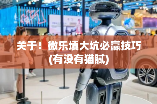 关于！微乐填大坑必赢技巧(有没有猫腻)