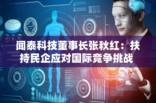 闻泰科技董事长张秋红：扶持民企应对国际竞争挑战 为半导体行业破局谋发展