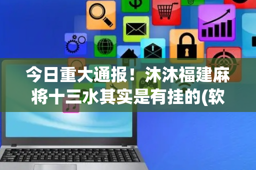 今日重大通报！沐沐福建麻将十三水其实是有挂的(软件只赢不输)