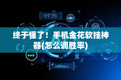 终于懂了！手机金花软挂神器(怎么调胜率)