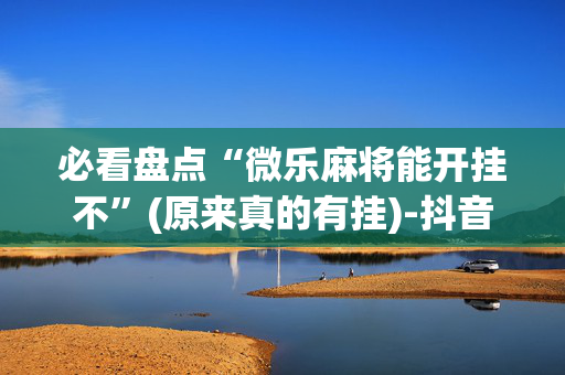 必看盘点“微乐麻将能开挂不”(原来真的有挂)-抖音