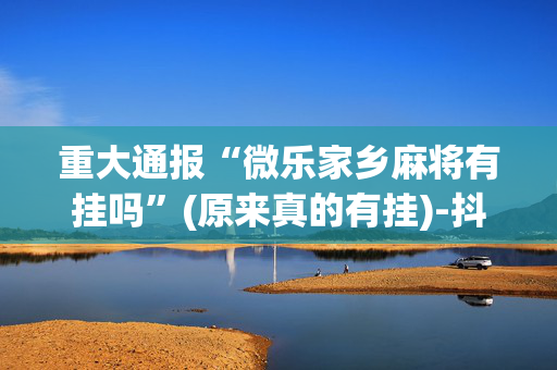 重大通报“微乐家乡麻将有挂吗”(原来真的有挂)-抖音