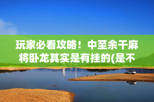 玩家必看攻略！中至余干麻将卧龙其实是有挂的(是不是有猫腻)