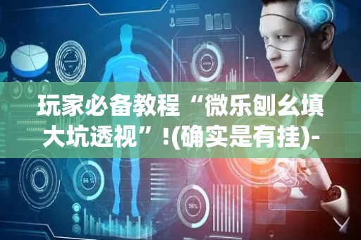 玩家必备教程“微乐刨幺填大坑透视”!(确实是有挂)-抖音