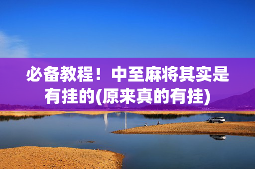 必备教程！中至麻将其实是有挂的(原来真的有挂)