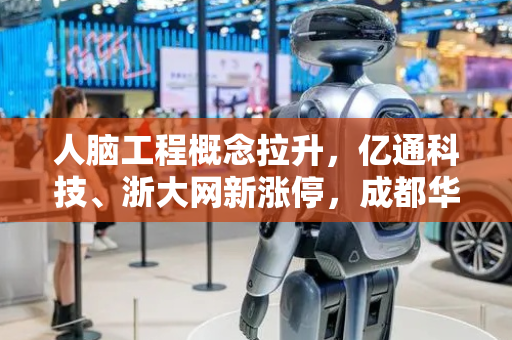 人脑工程概念拉升，亿通科技、浙大网新涨停，成都华微等走高