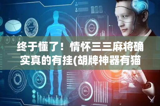 终于懂了！情怀三三麻将确实真的有挂(胡牌神器有猫腻吗)