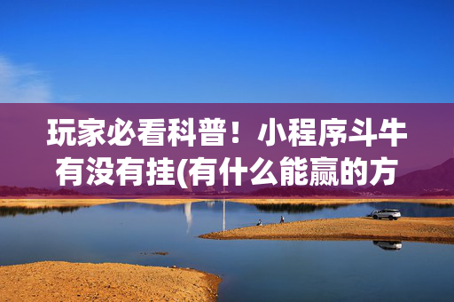 玩家必看科普！小程序斗牛有没有挂(有什么能赢的方法)