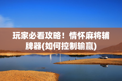 玩家必看攻略！情怀麻将辅牌器(如何控制输赢)