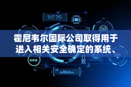 霍尼韦尔国际公司取得用于进入相关安全确定的系统、方法和计算机程序产品专利