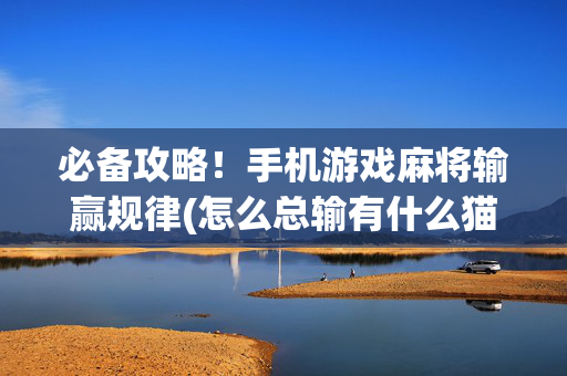 必备攻略！手机游戏麻将输赢规律(怎么总输有什么猫腻)