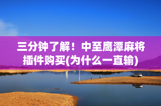 三分钟了解！中至鹰潭麻将插件购买(为什么一直输)