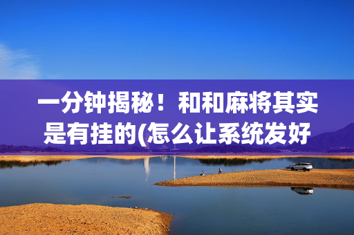 一分钟揭秘！和和麻将其实是有挂的(怎么让系统发好牌)
