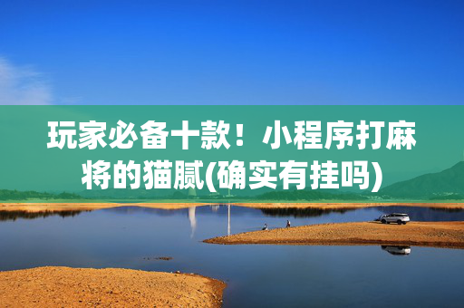 玩家必备十款！小程序打麻将的猫腻(确实有挂吗)