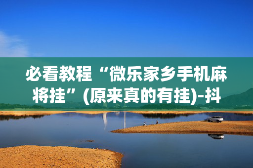 必看教程“微乐家乡手机麻将挂”(原来真的有挂)-抖音
