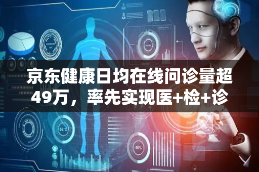 京东健康日均在线问诊量超49万，率先实现医+检+诊+药闭环
