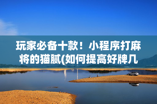 玩家必备十款！小程序打麻将的猫腻(如何提高好牌几率)