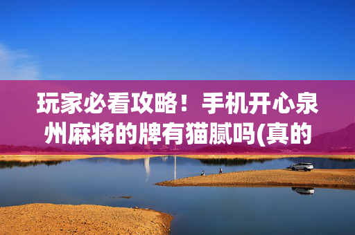 玩家必看攻略！手机开心泉州麻将的牌有猫腻吗(真的确实是有挂)