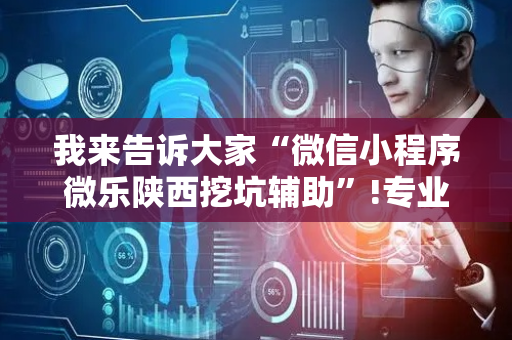 我来告诉大家“微信小程序微乐陕西挖坑辅助”!专业师傅带你一起了解（详细教程）-抖音
