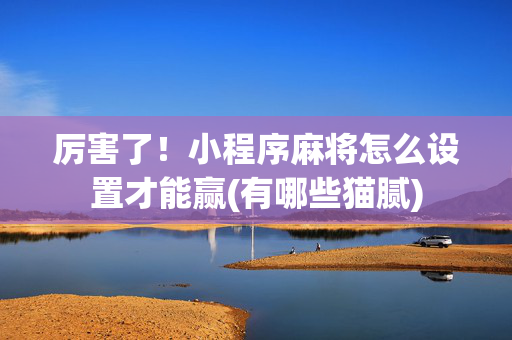 厉害了！小程序麻将怎么设置才能赢(有哪些猫腻)