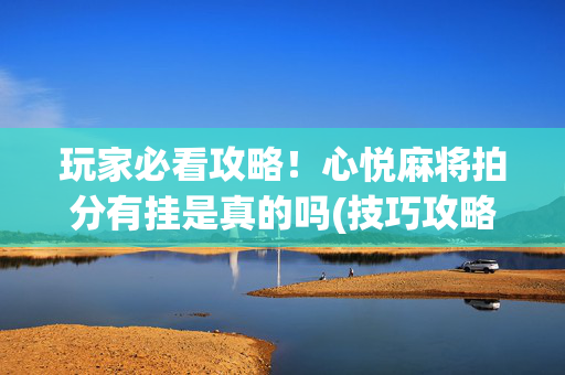 玩家必看攻略！心悦麻将拍分有挂是真的吗(技巧攻略怎样拿好牌)
