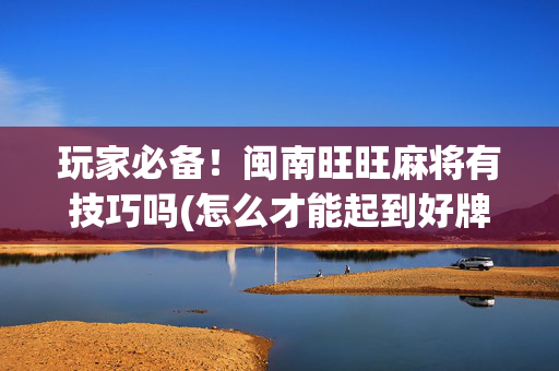 玩家必备！闽南旺旺麻将有技巧吗(怎么才能起到好牌)