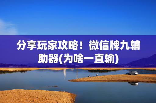 分享玩家攻略！微信牌九辅助器(为啥一直输)